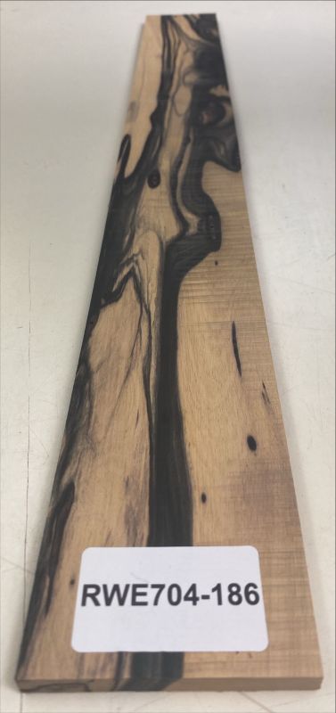 Fretboard Royal White Ebony, 736x86x9mm Unique Piece #186